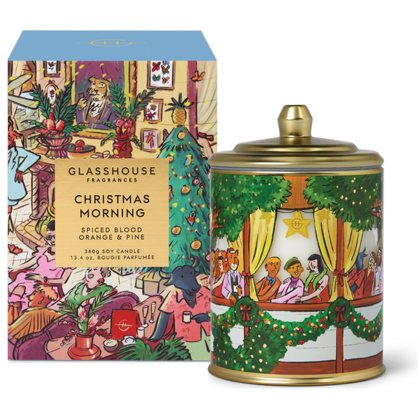 ☆GLASSHOUSE クリスマス仕様 ☆キャンドル新品 Glasshouse - Christmas Morning Candle | Candle Delirium