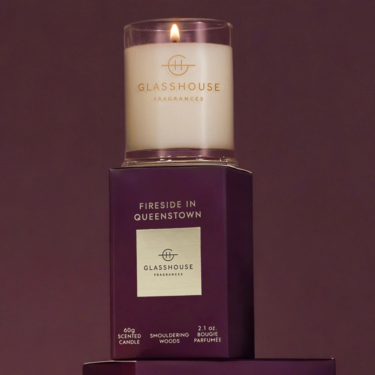Glasshouse - Fireside in Queenstown Mini Candle