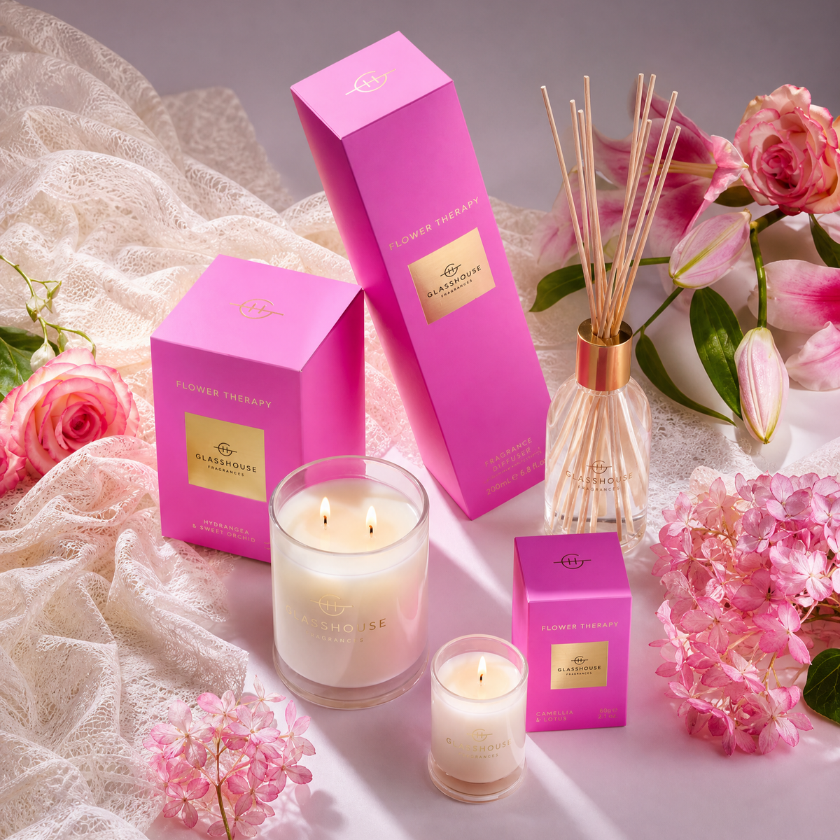 Glasshouse - Flower Therapy Candle