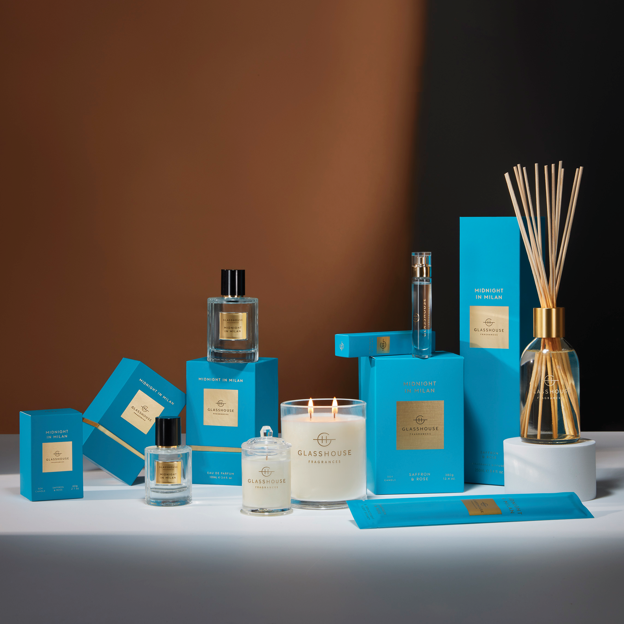 Glasshouse - Midnight in Milan Mini Candle