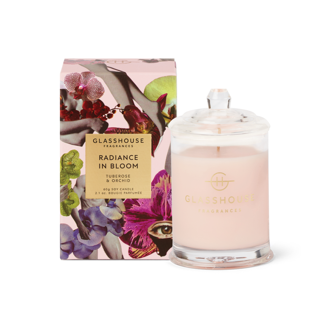 Glasshouse - Radiance in Bloom Mini Candle