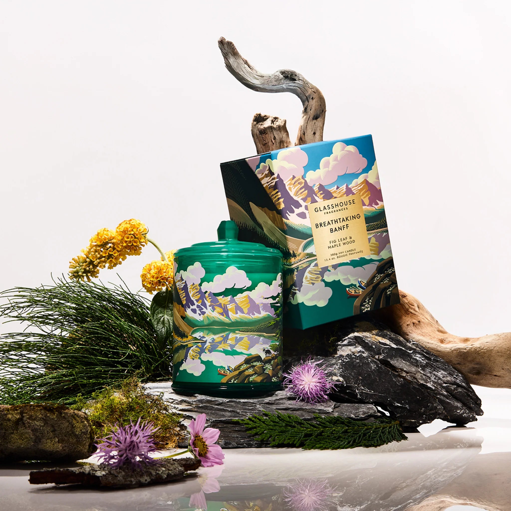 Glasshouse - Breathtaking Banff Candle