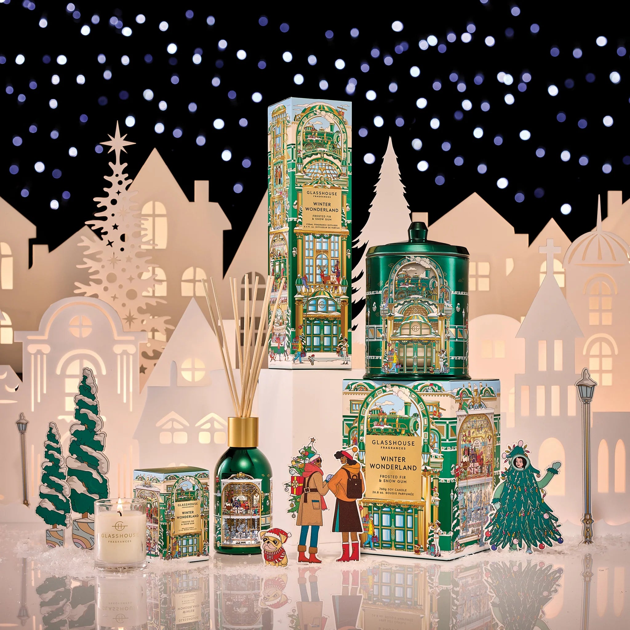 Glasshouse - Winter Wonderland Mini Candle