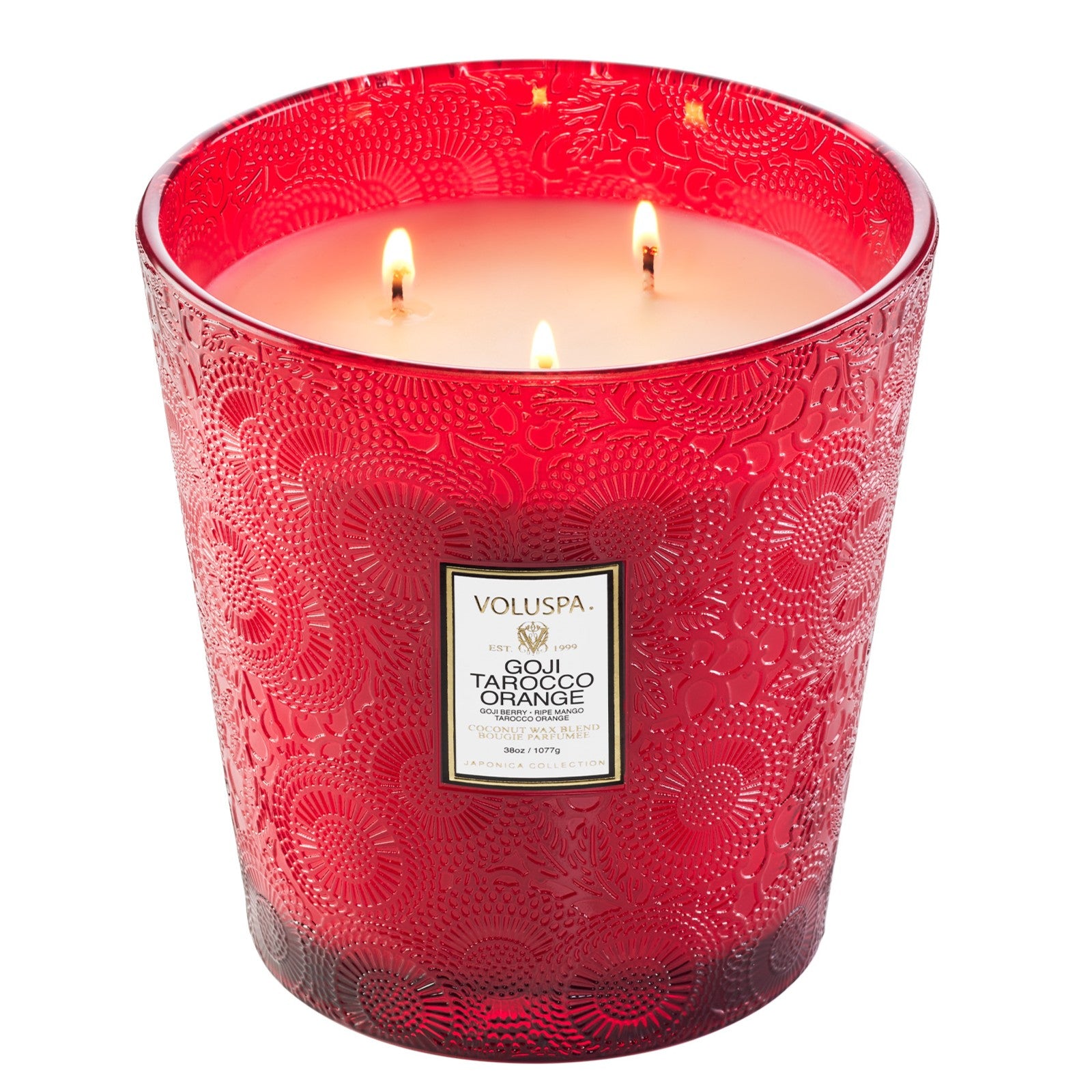 Voluspa - Goji Tarocco Orange 3 Wick Hearth Candle