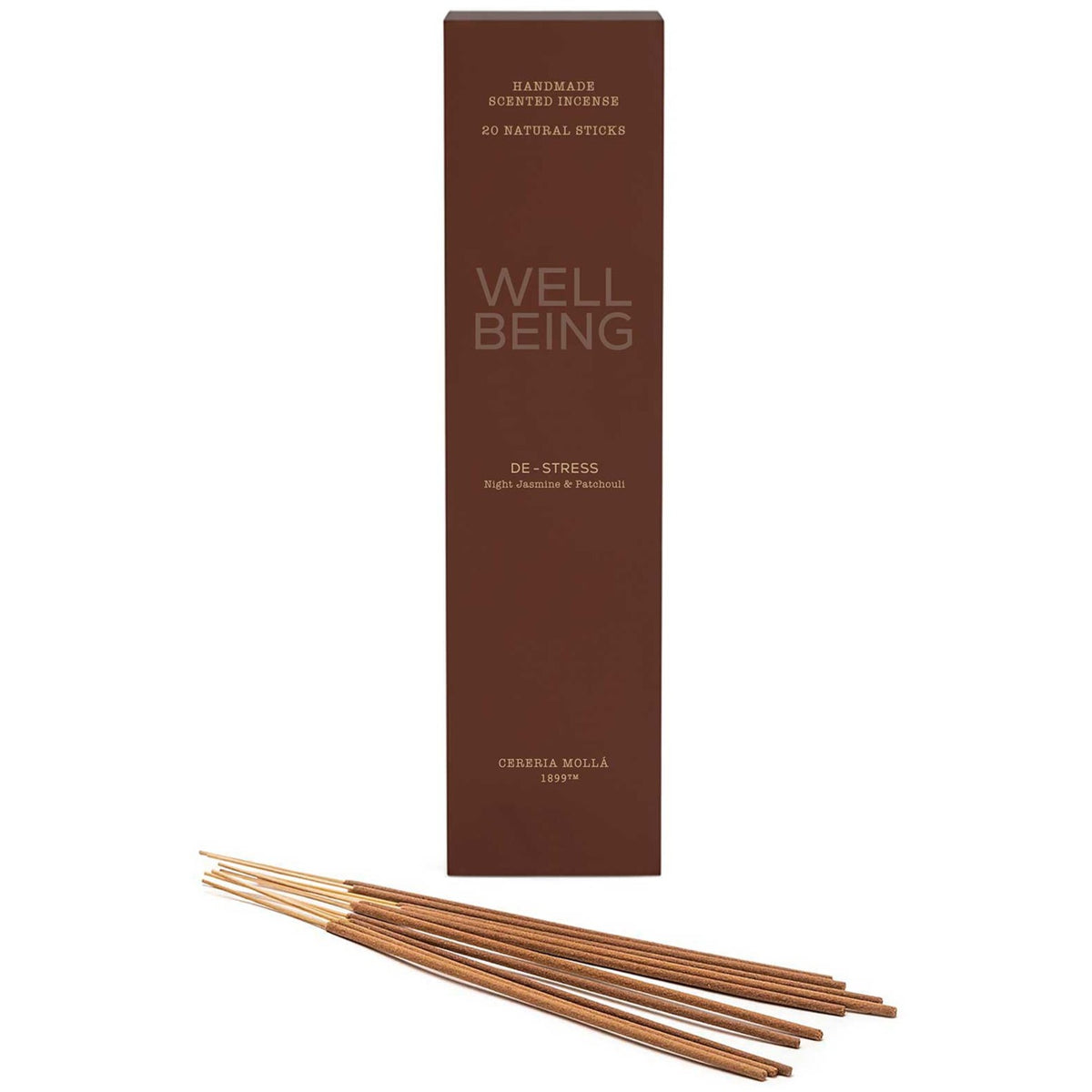 Cereria Molla - De-Stress (Night Jasmine & Patchouli) Incense