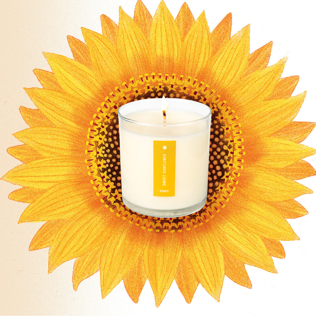 Kobo - Plant the Box Sweet Sunflower Candle