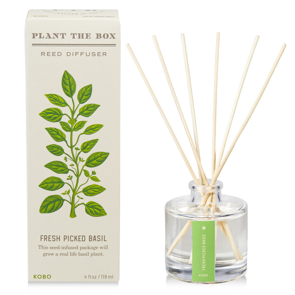Kobo - Plant the Box Fresh Picked Basil Diffuser