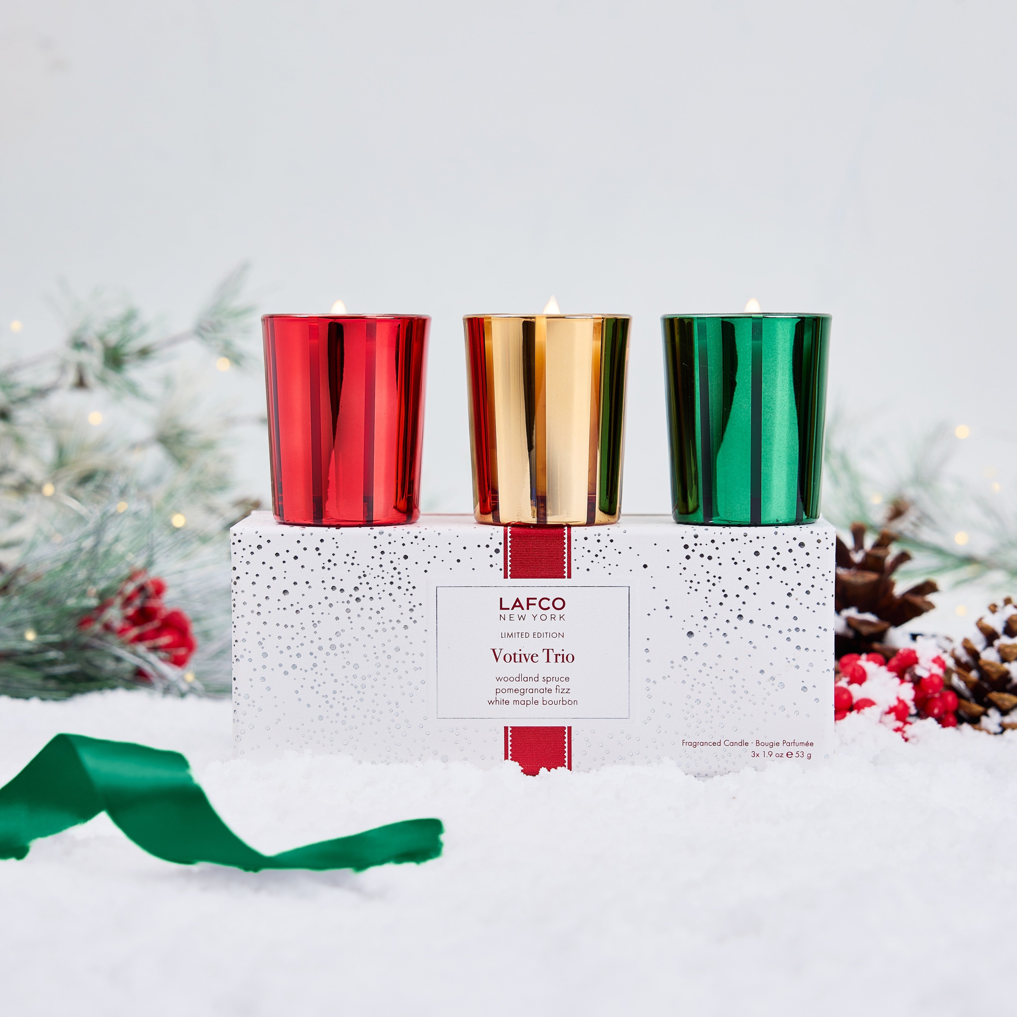 LAFCO - Holiday Votive Trio Set 2026