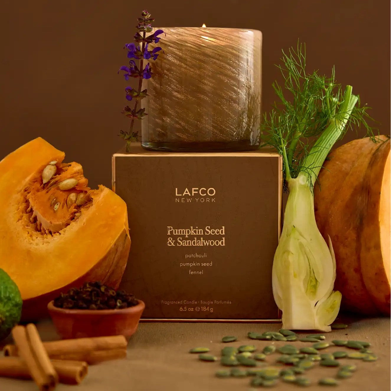 LAFCO - Pumpkin Seed & Sandalwood Classic Candle