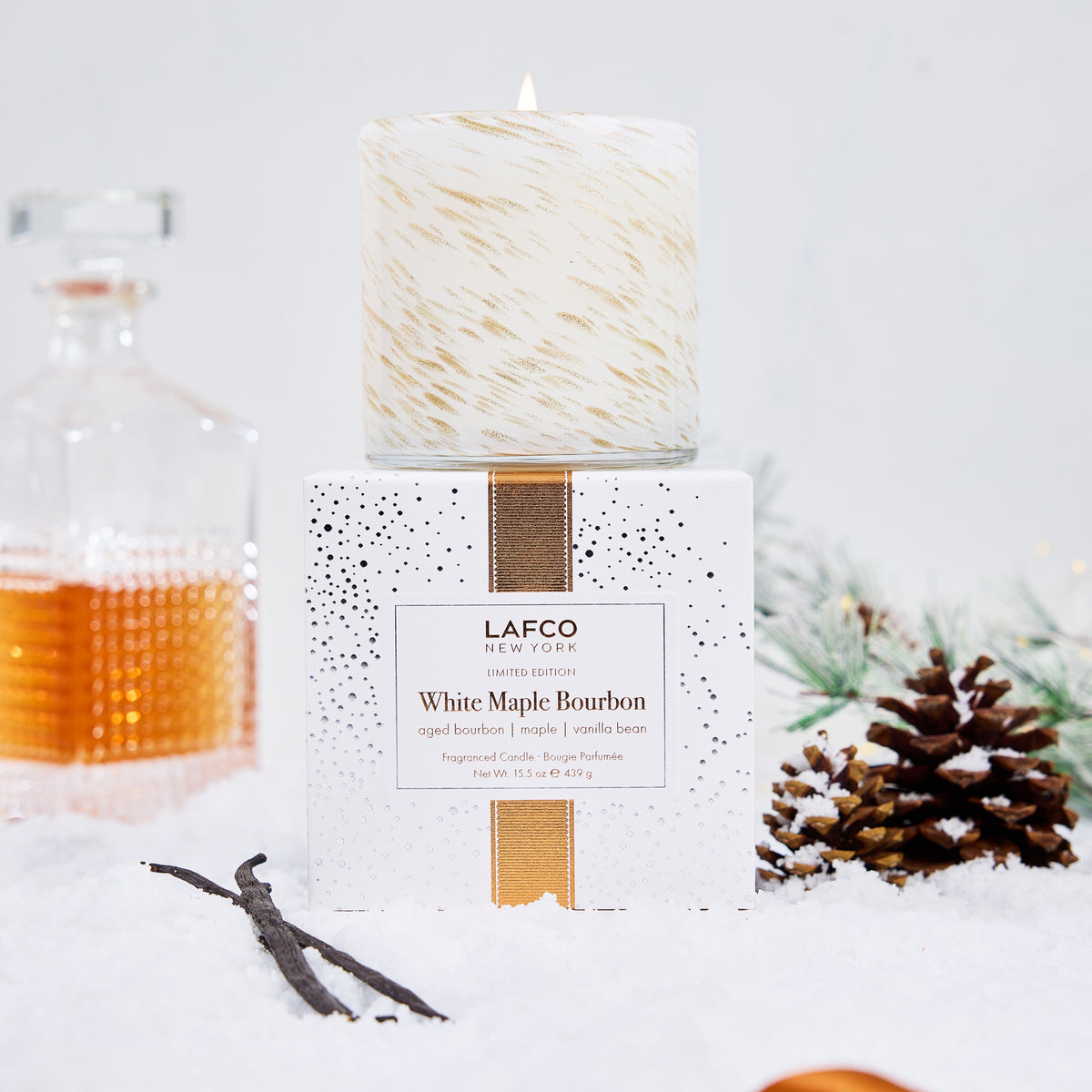LAFCO - White Maple Bourbon Signature Candle