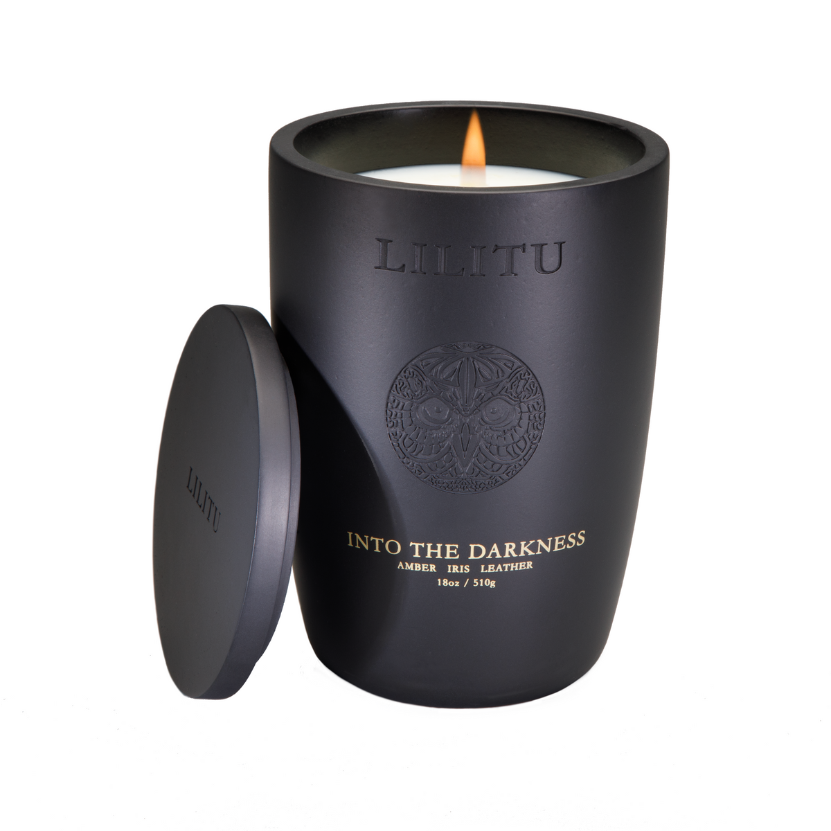 Lilitu - Into the Darkness Ceramic Candle