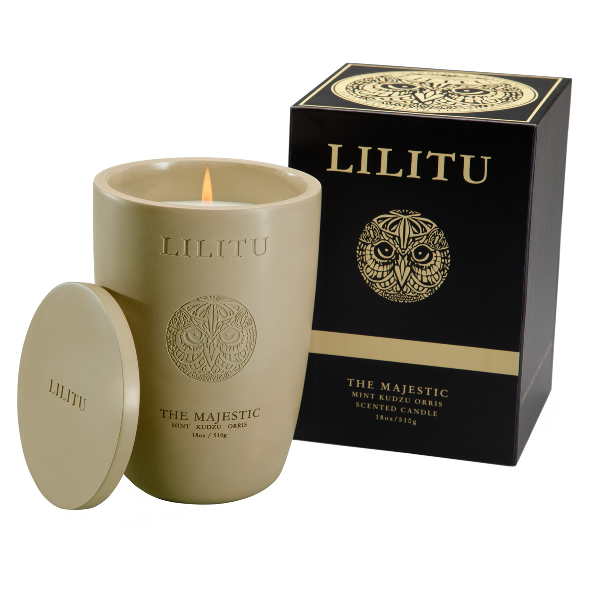 Lilitu - The Majestic Ceramic Candle