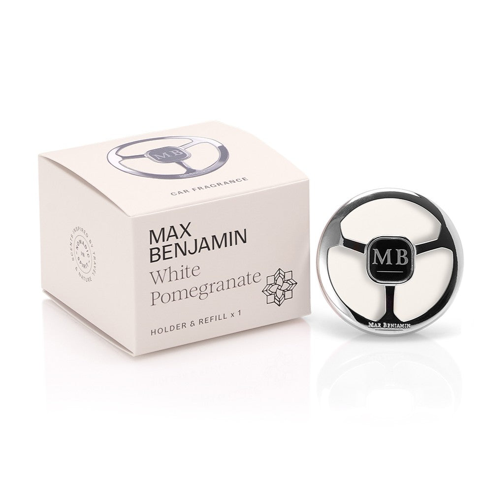 Max Benjamin - White Pomegranate Car Diffuser