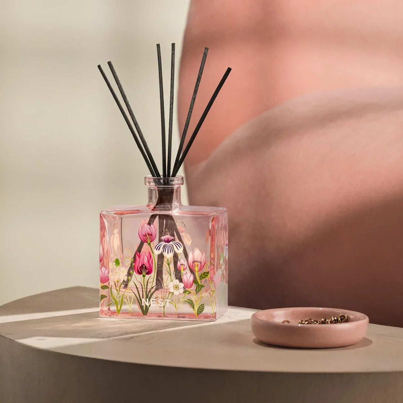 Nest - Himalayan Salt & Rosewater Decorative Diffuser