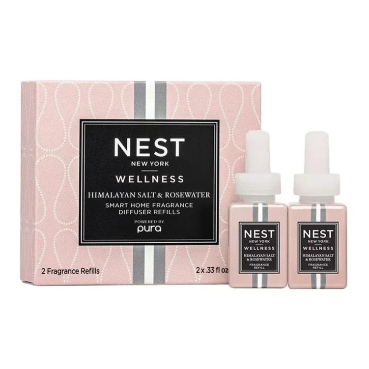 Nest - Himalayan Salt & Rosewater Pura Smart Home Diffuser Refill Duo