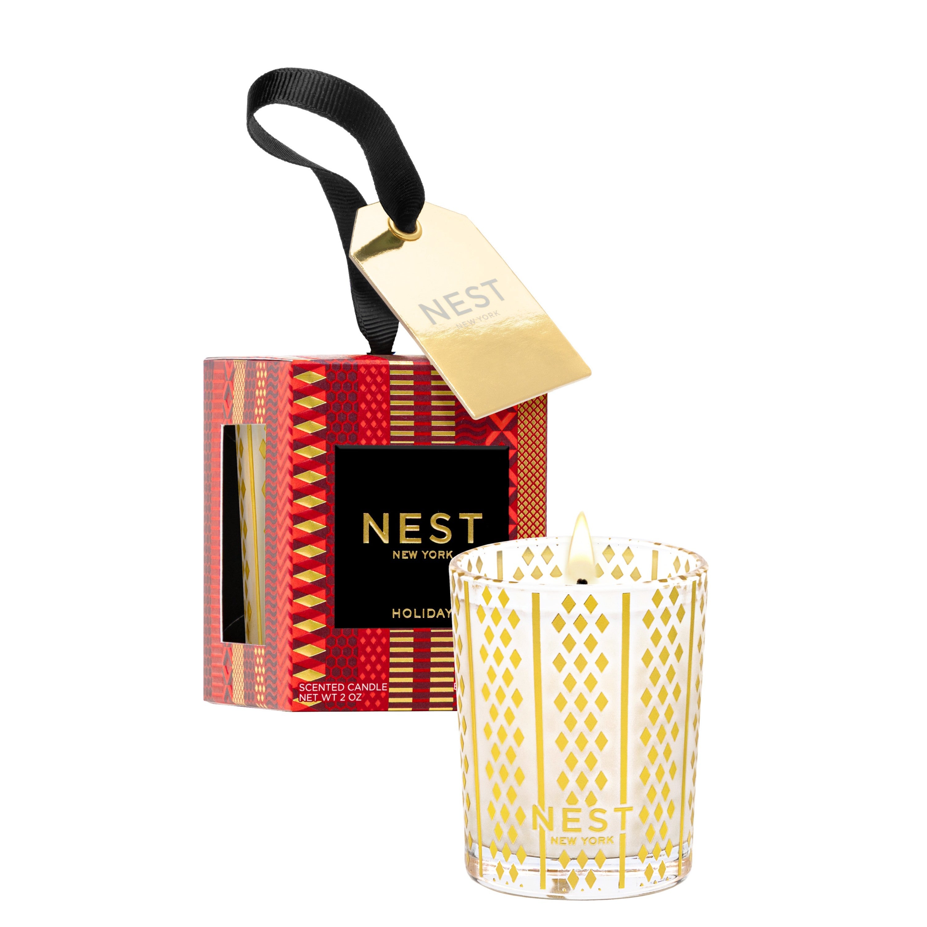 Nest - Holiday Votive Ornament Candle