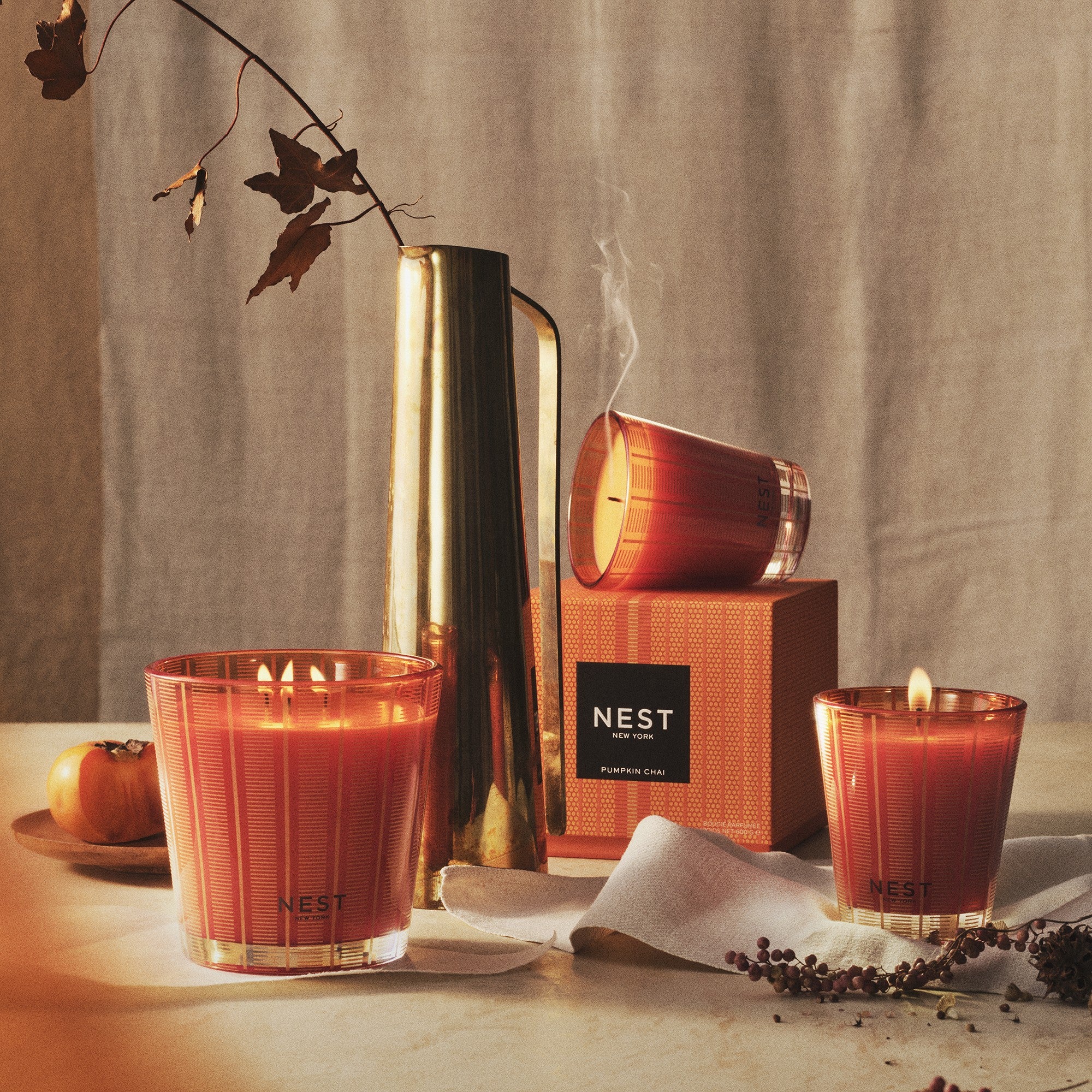 Nest - Pumpkin Chai 3 Wick Candle