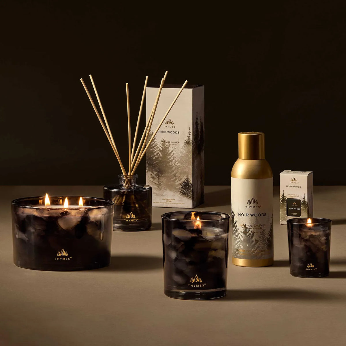 Thymes - Noir Woods Pura Smart Home Diffuser Refill