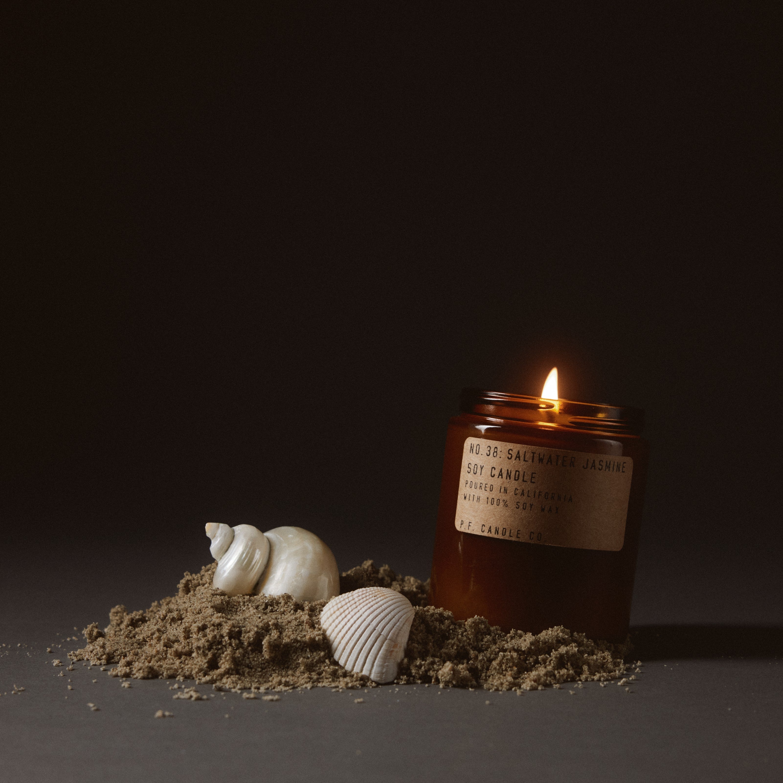 P.F. Candle Co. - Saltwater Jasmine Candle