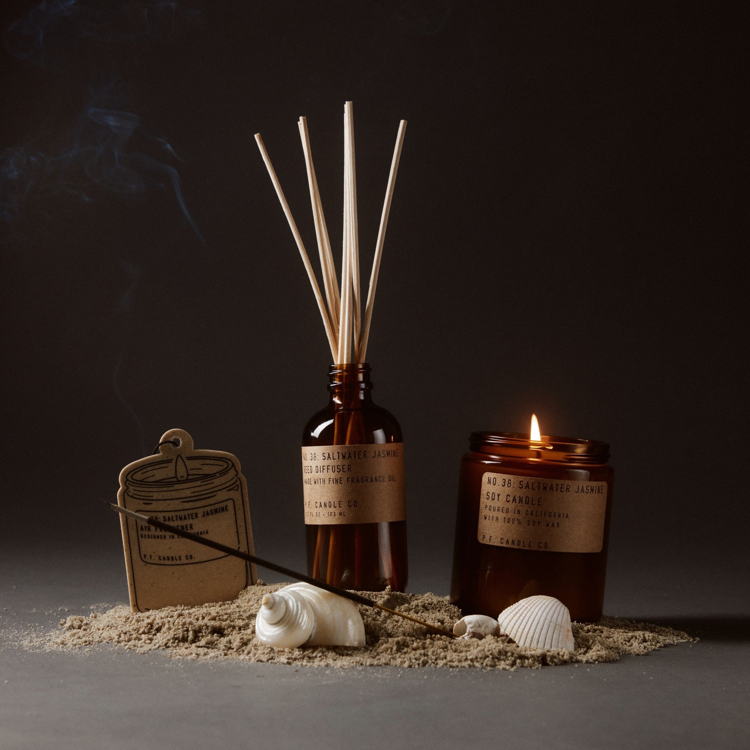 P.F. Candle Co. - Saltwater Jasmine Diffuser