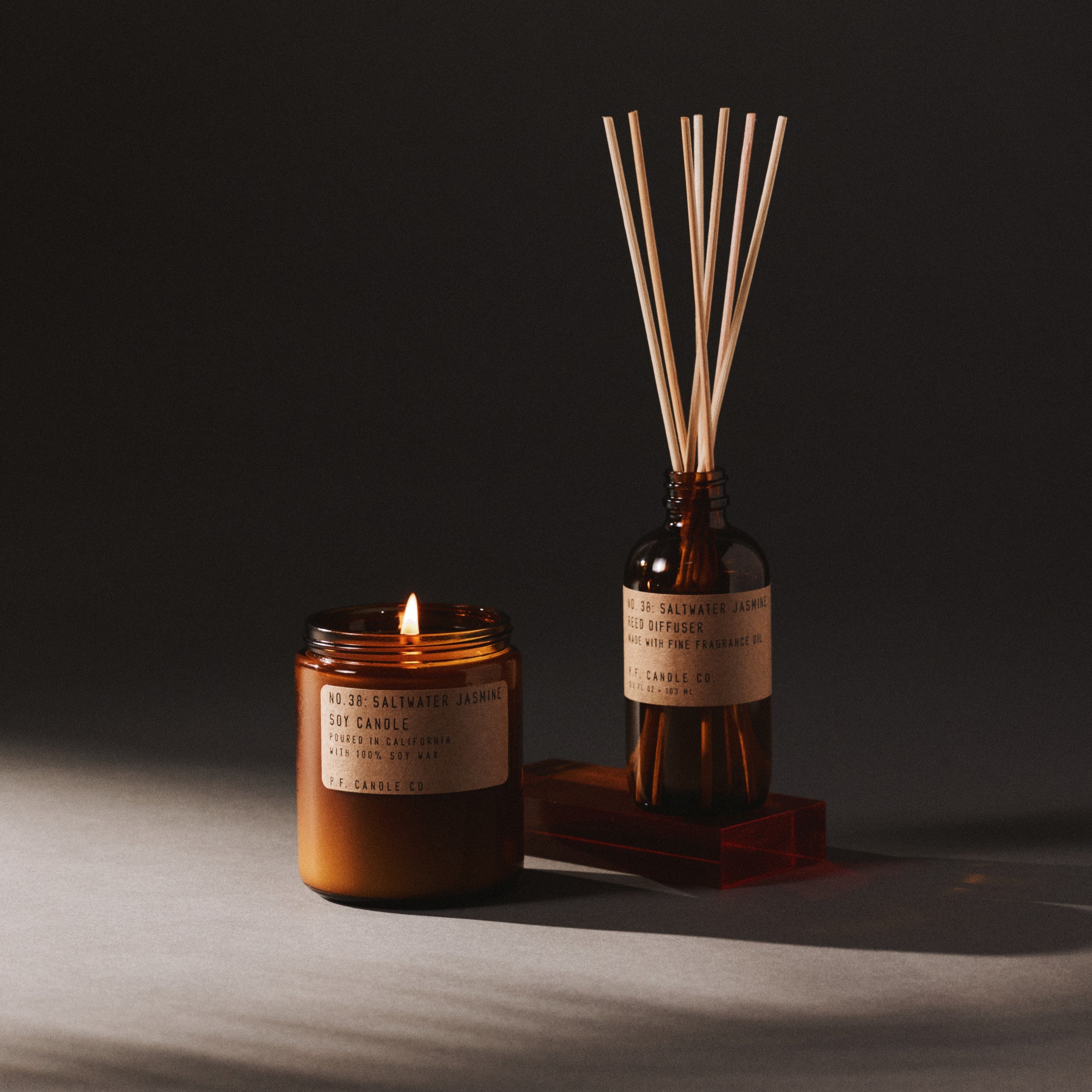 P.F. Candle Co. - Saltwater Jasmine Candle