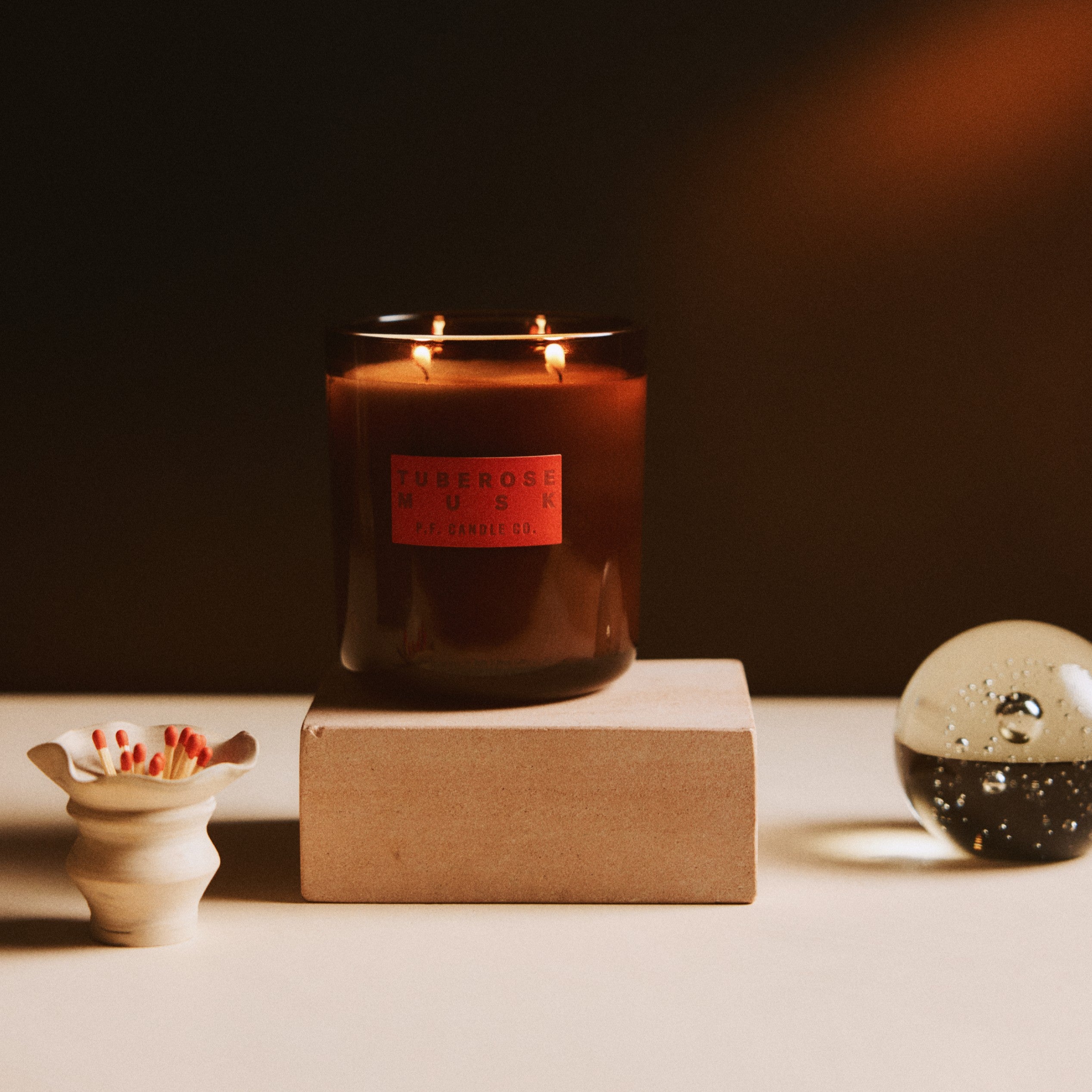P.F. Candle Co. - Hi-Fi Tuberose Musk Candle