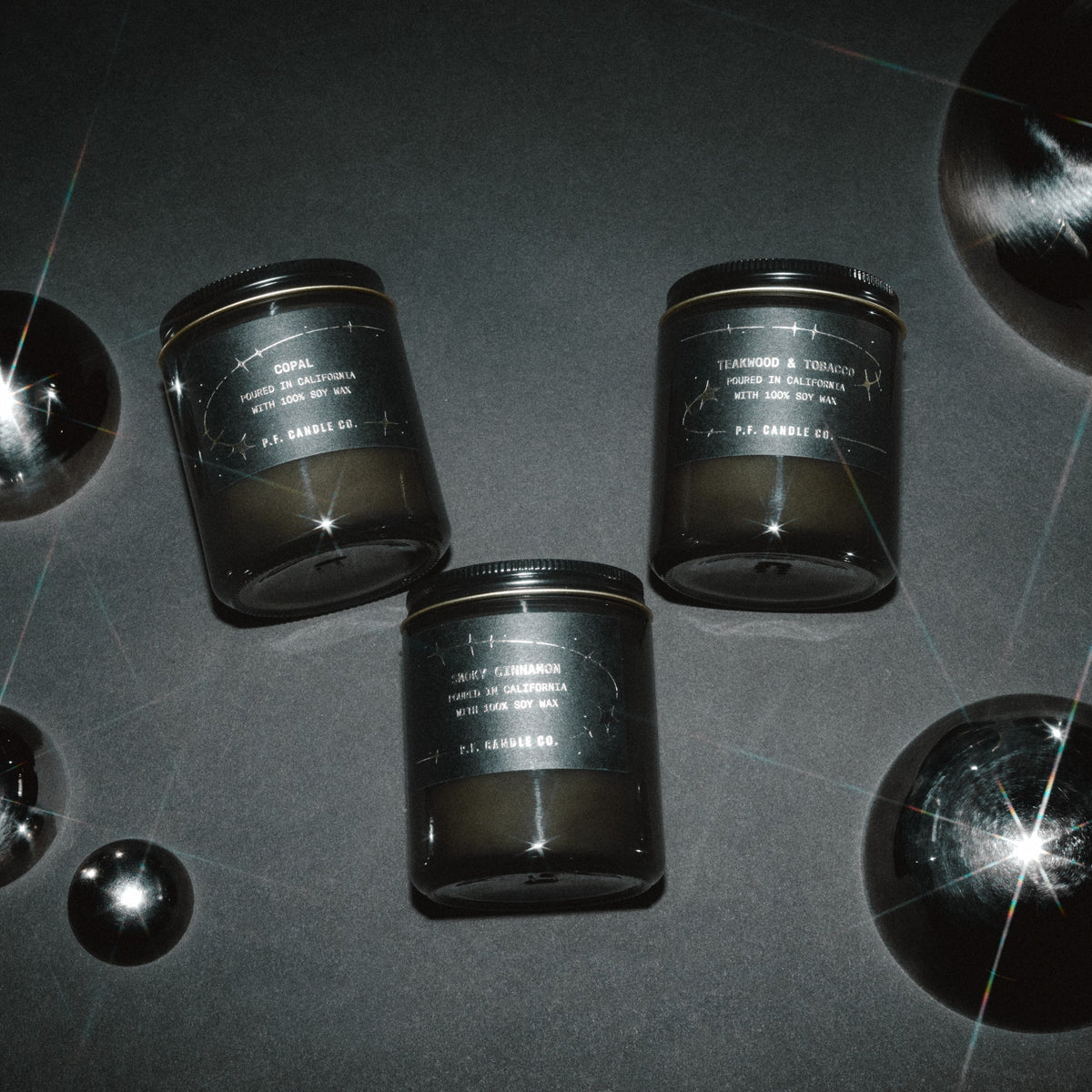 P.F. Candle Co. - Celestial Teakwood & Tobacco Celestial Candle