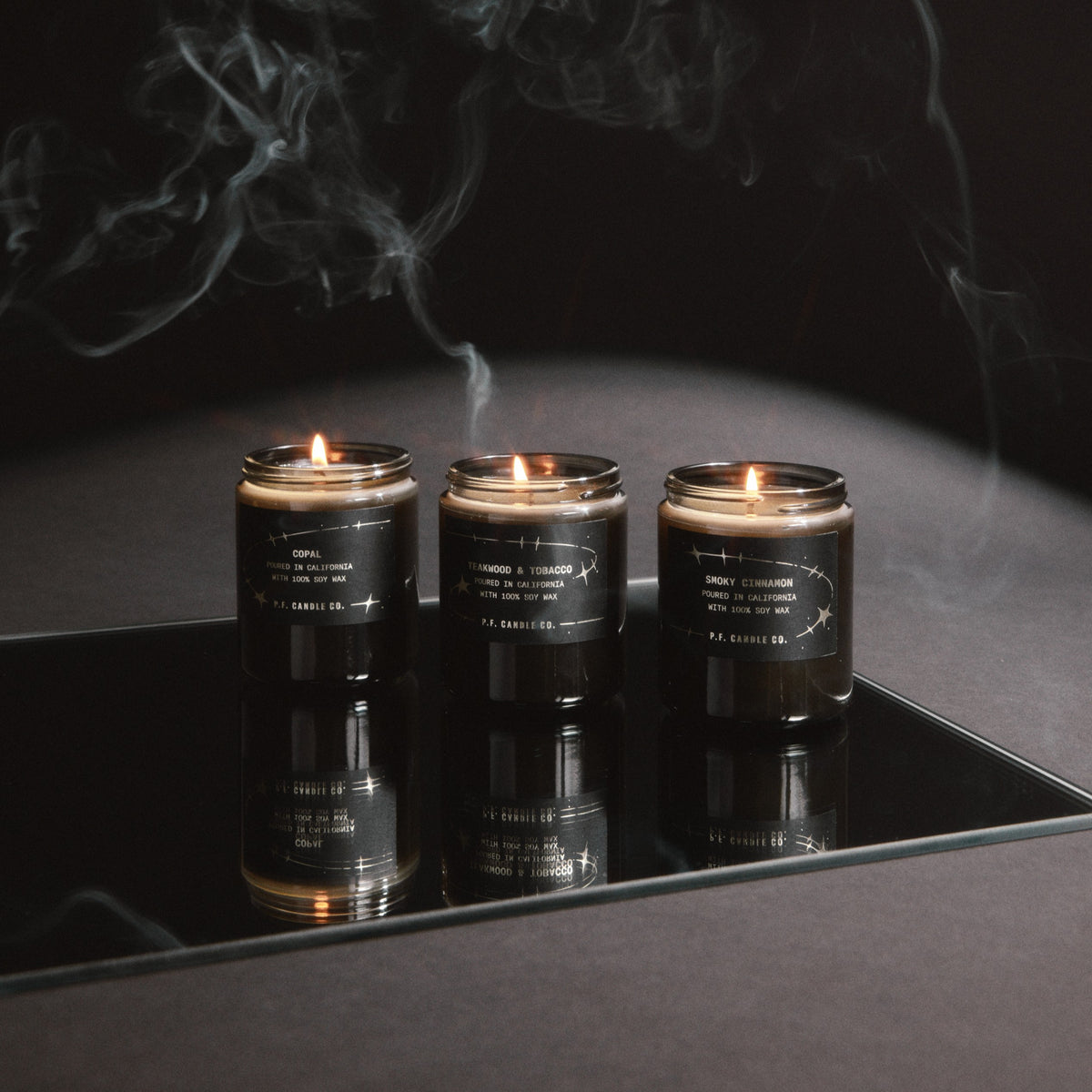 P.F. Candle Co. - Celestial Teakwood & Tobacco Celestial Candle