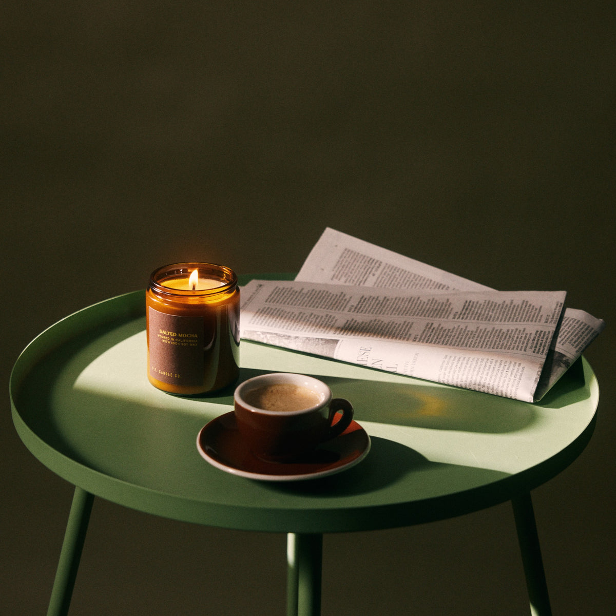 P.F. Candle Co. - Salted Mocha Candle