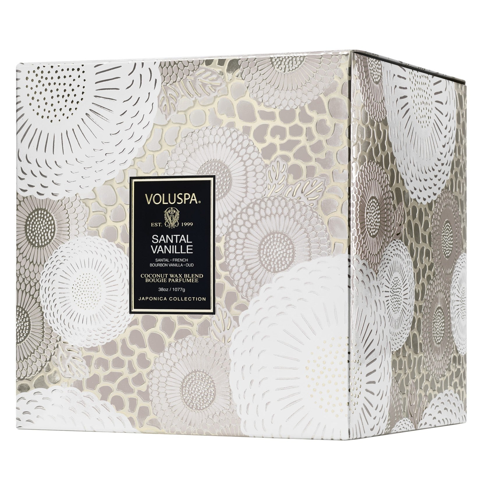 Voluspa - Santal Vanille 3 Wick Hearth Candle