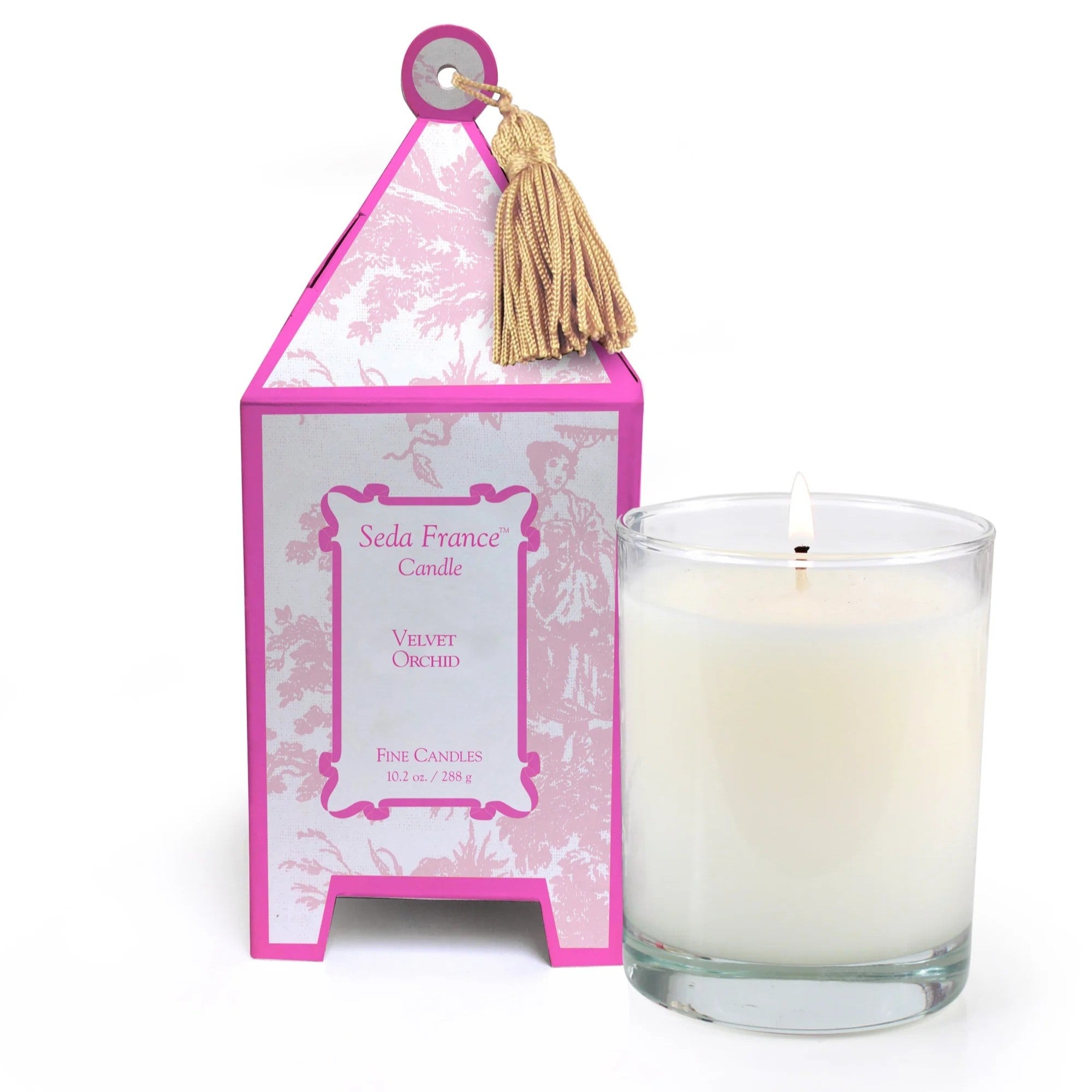 Seda France - Velvet Orchid Pagoda Candle