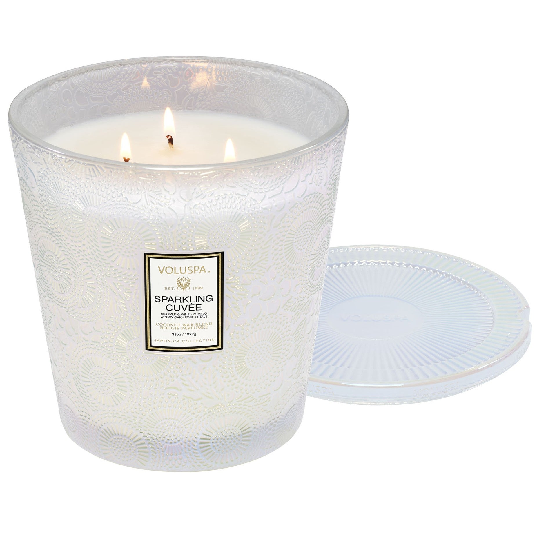 Voluspa - Sparkling Cuvee 3 Wick Hearth Candle