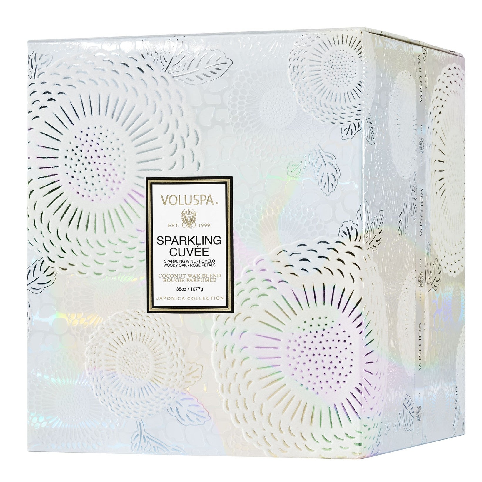 Voluspa - Sparkling Cuvee 3 Wick Hearth Candle