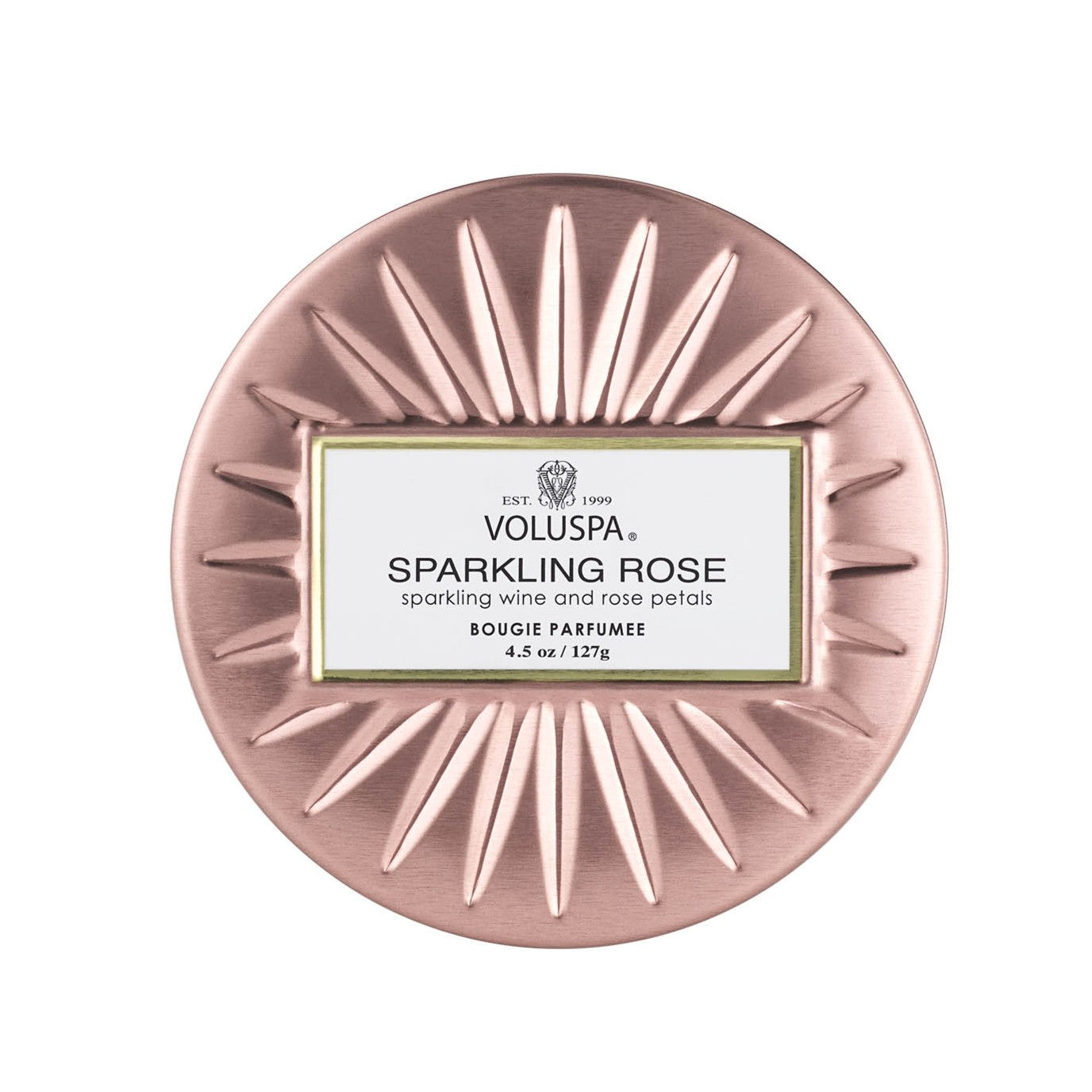Voluspa - Sparkling Rose Mini Tin Candle
