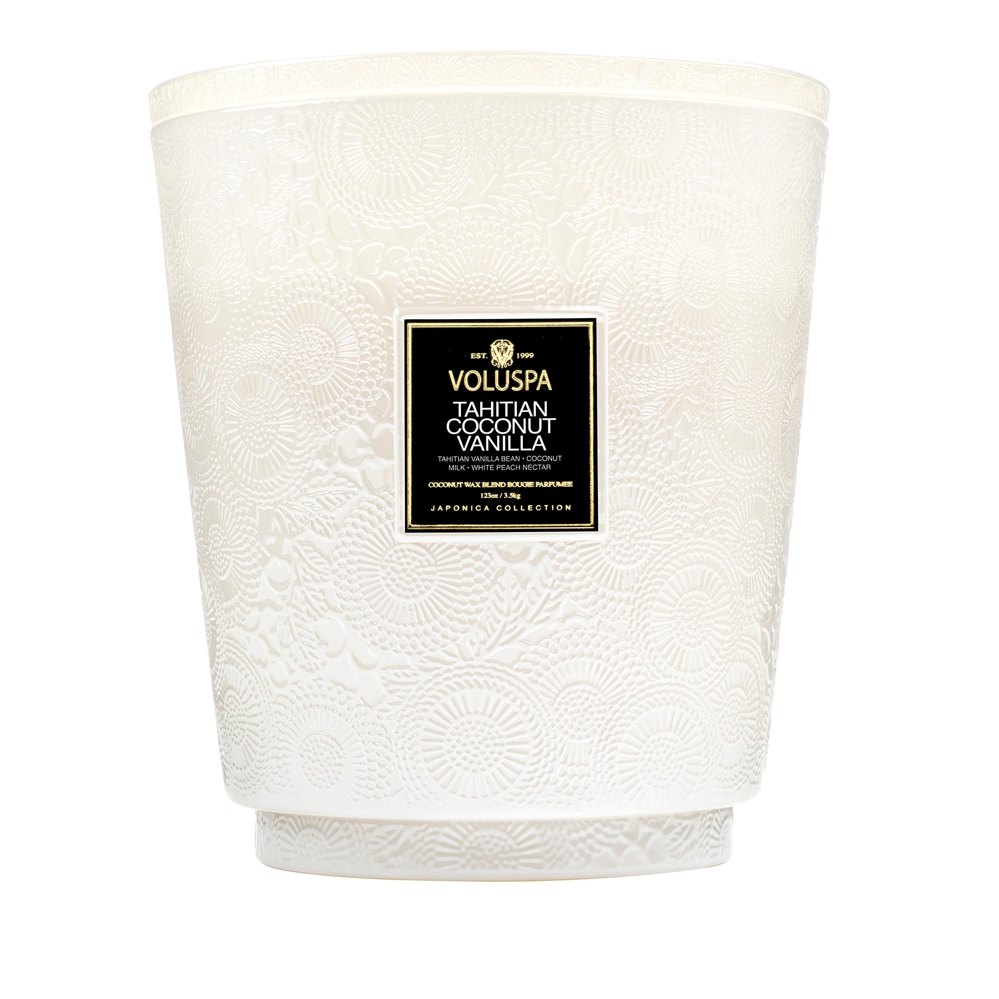 Voluspa - Tahitian Coconut Vanilla 5 Wick Hearth Candle