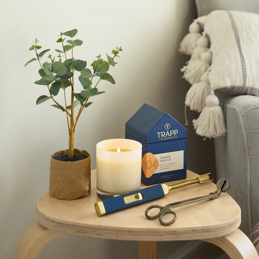 Trapp No. 4 Orange Vanilla House Box Candle - Thumbnail 3