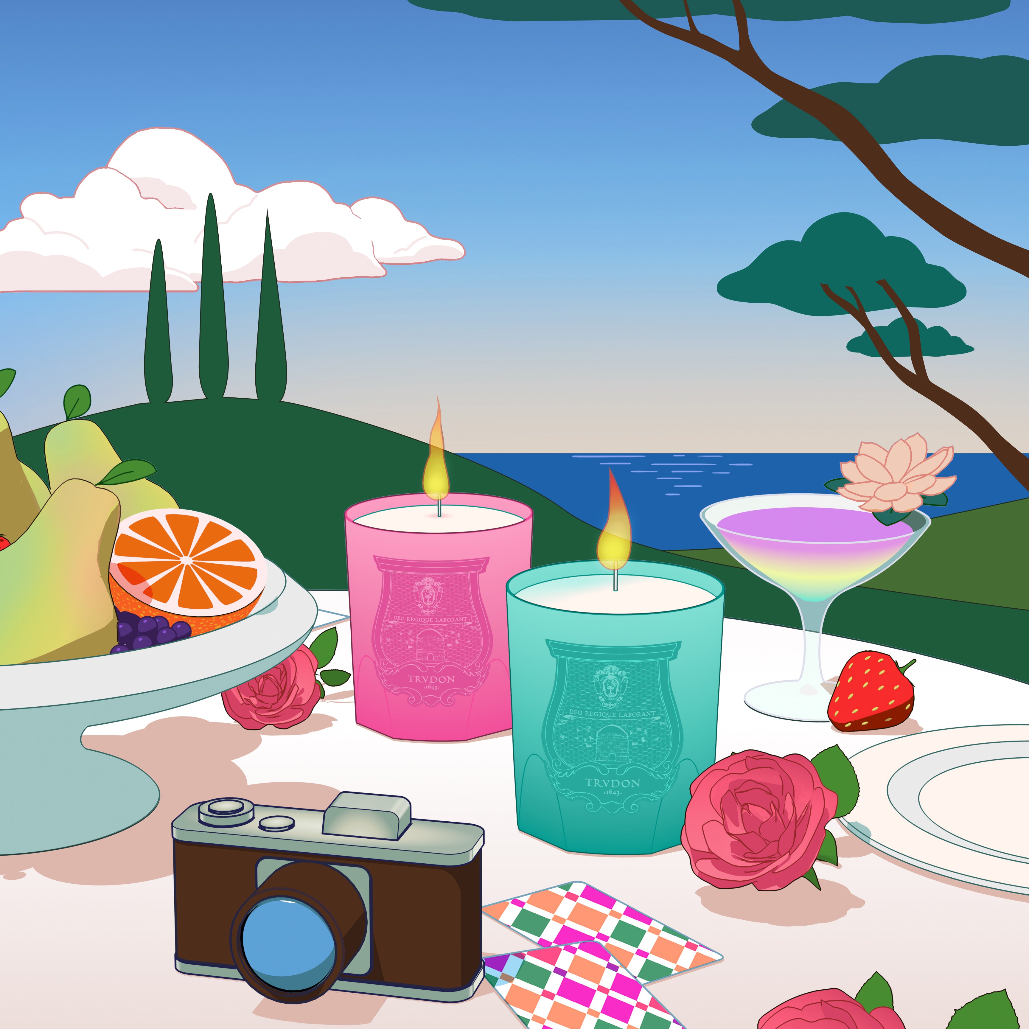 Trudon - Summer Haze Candle