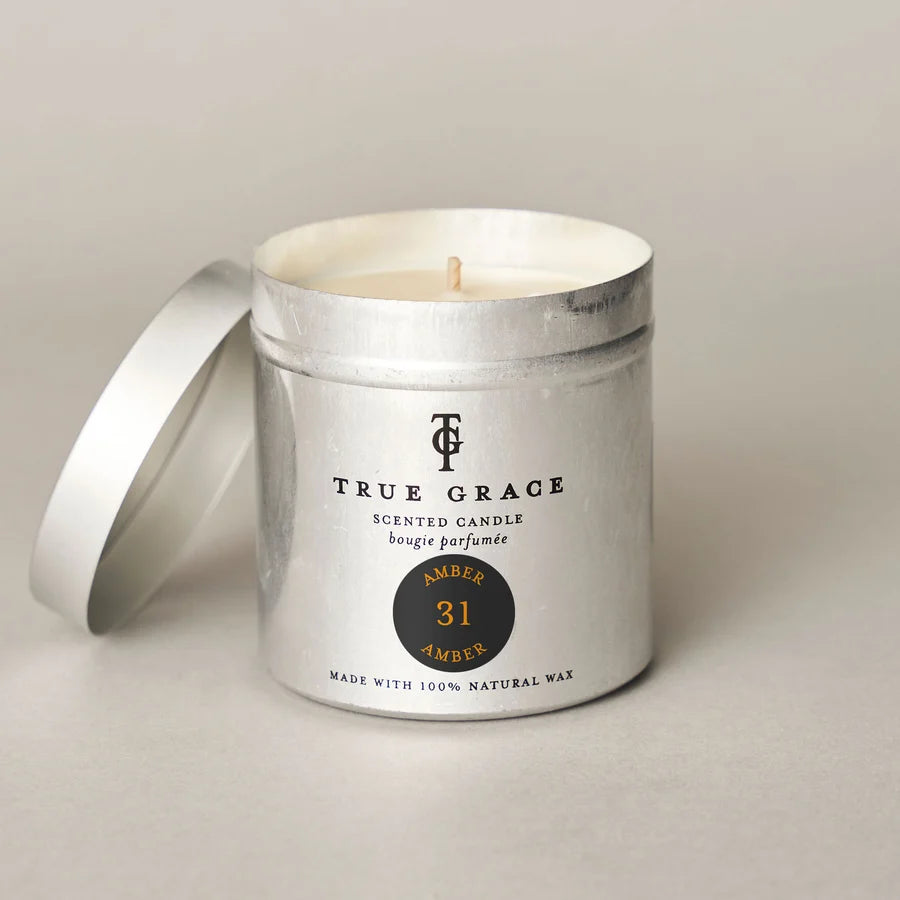 True Grace - Amber Tin Candle