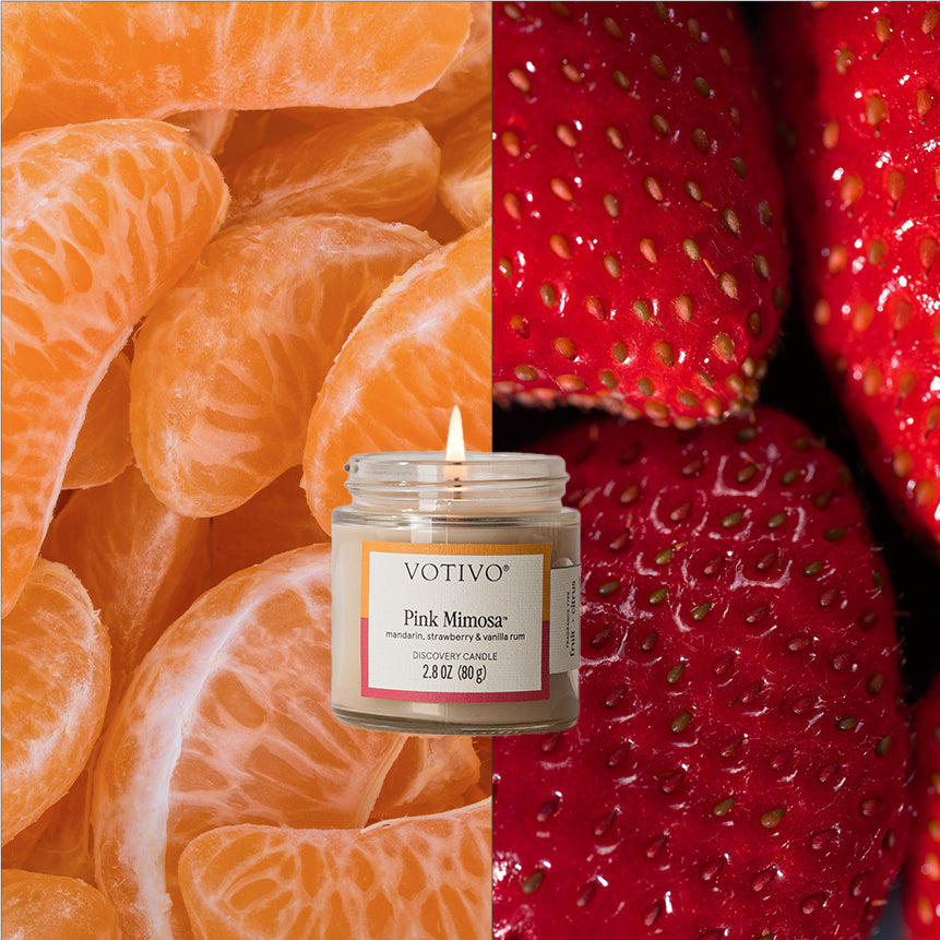 Votivo - Pink Mimosa Discovery Candle
