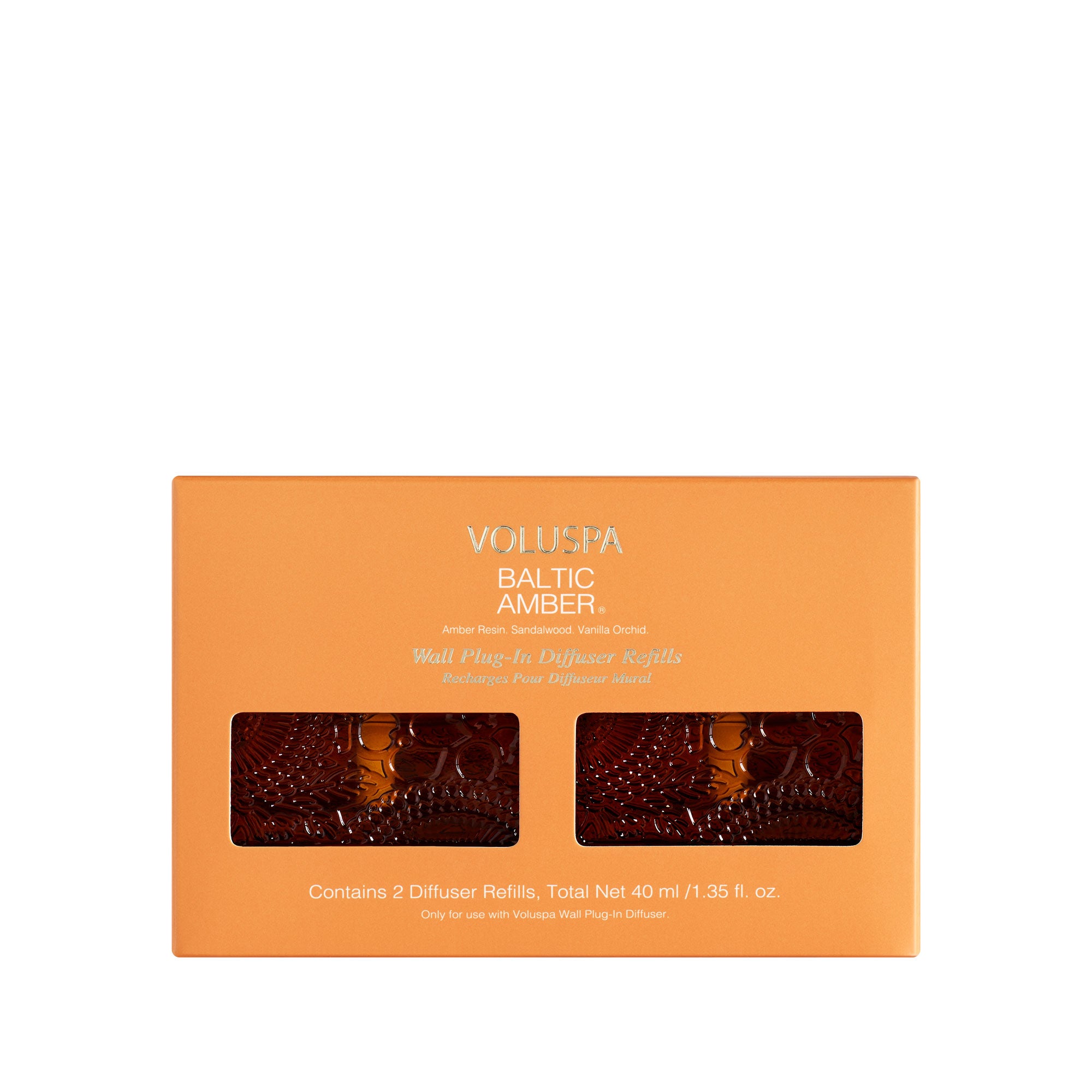 Voluspa - Baltic Amber Wall Plug-In Diffuser Twin Refill