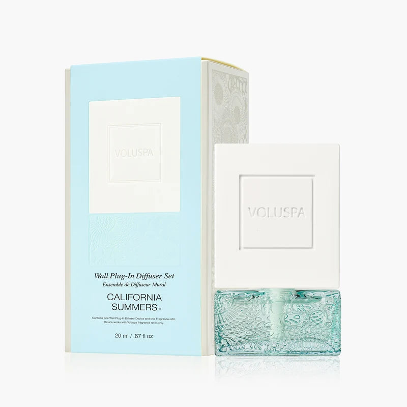 Voluspa - California Summers Wall Plug-In Diffuser Starter Kit