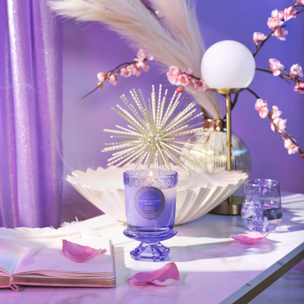 Voluspa - Cherry Blossom Bubble Boxed Candle (Wicked 2 Collection)