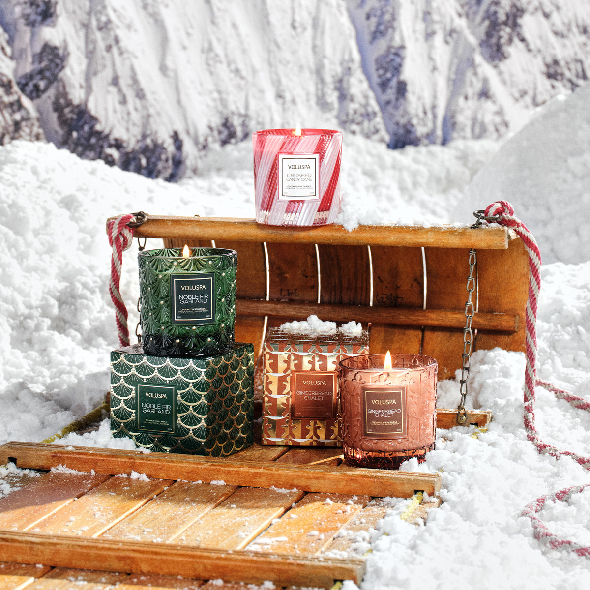 Voluspa - Gingerbread Chalet Classic Luxe Candle