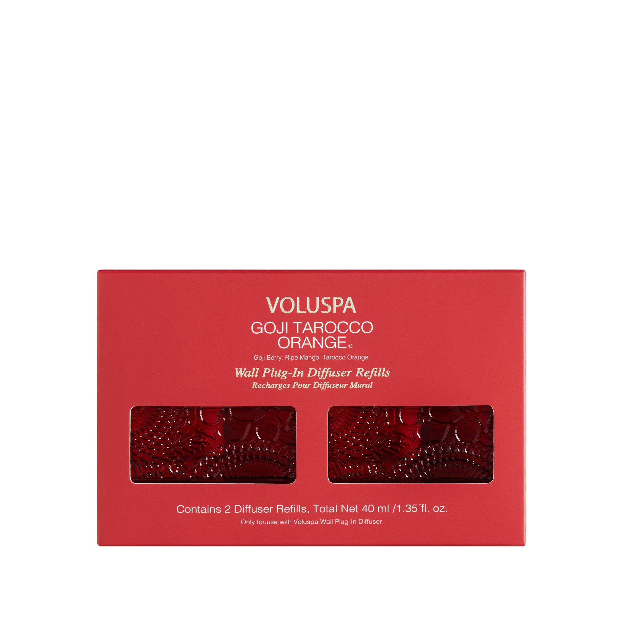 Voluspa - Goji Tarocco Orange Wall Plug-In Diffuser Twin Refill