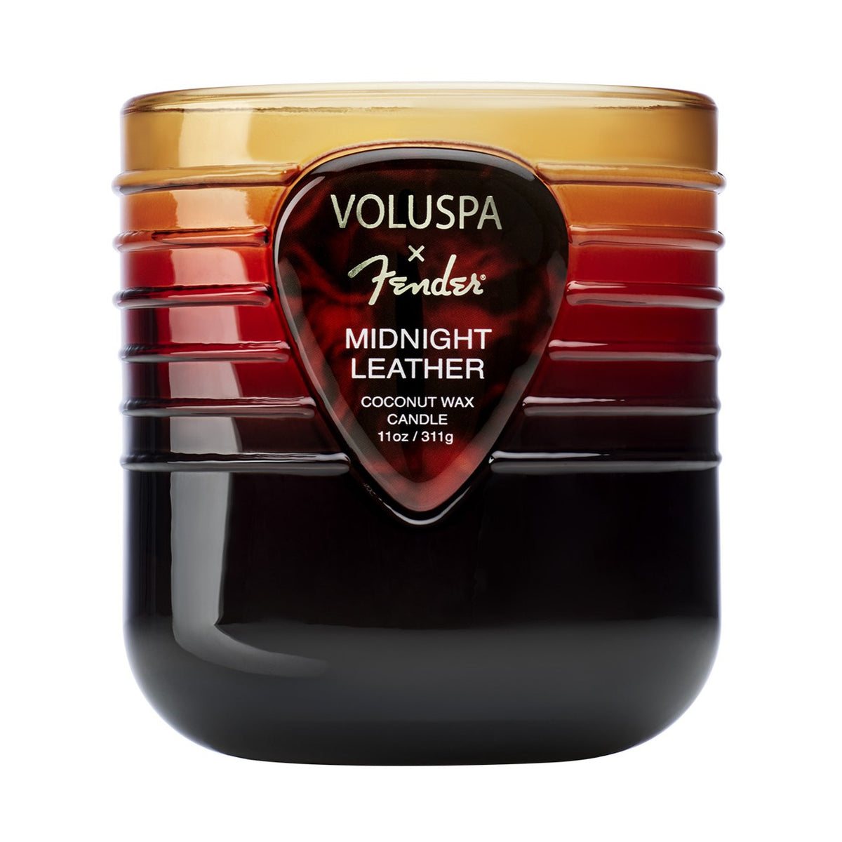 Voluspa - Fender Midnight Leather Boxed Candle