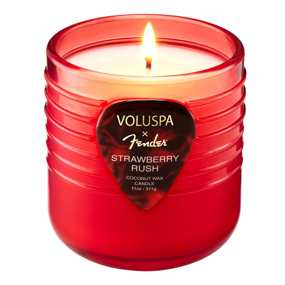 Voluspa - Fender Strawberry Rush Boxed Candle