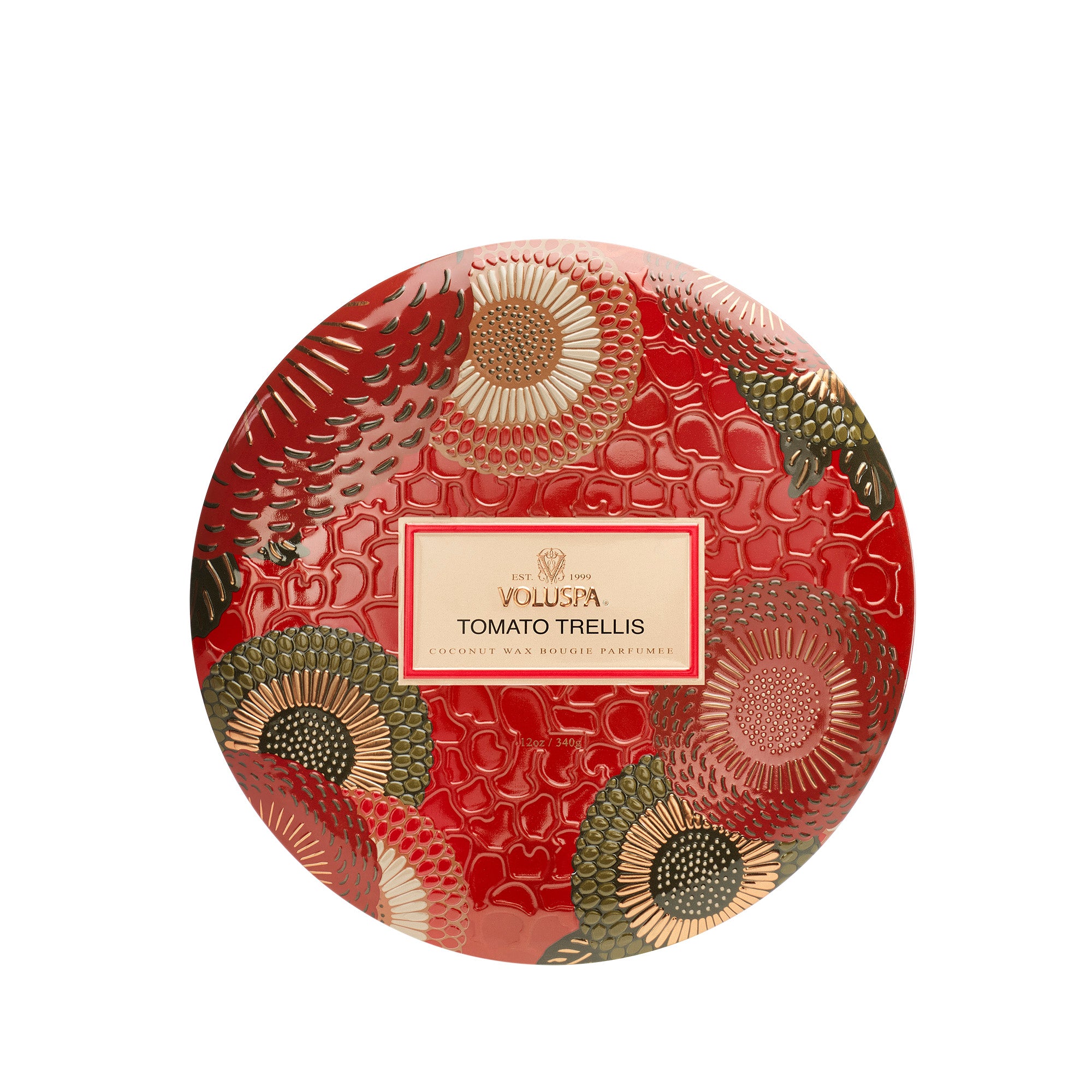 Voluspa - Tomato Trellis 3 Wick Tin Candle
