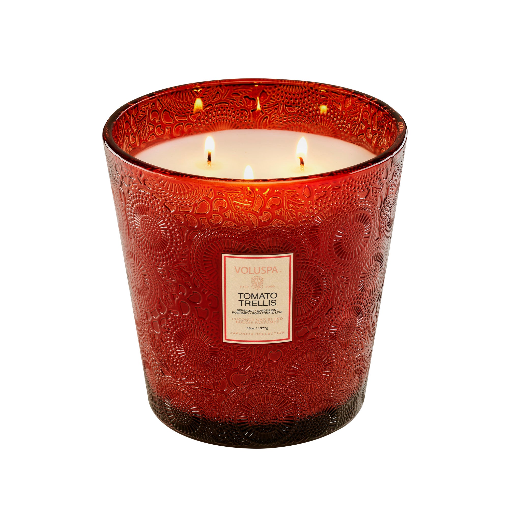 Voluspa - Tomato Trellis 3 Wick Hearth Candle