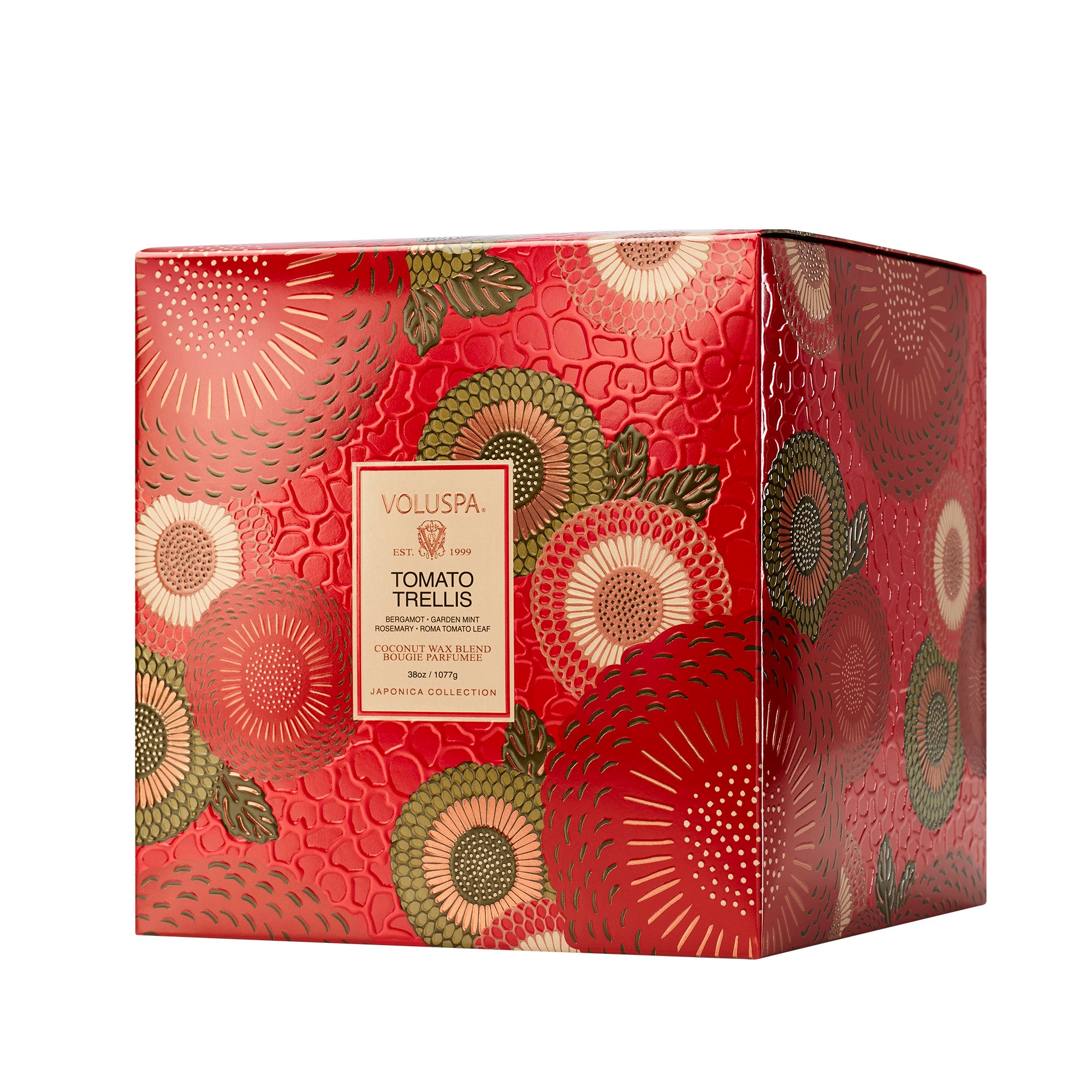 Voluspa - Tomato Trellis 3 Wick Hearth Candle