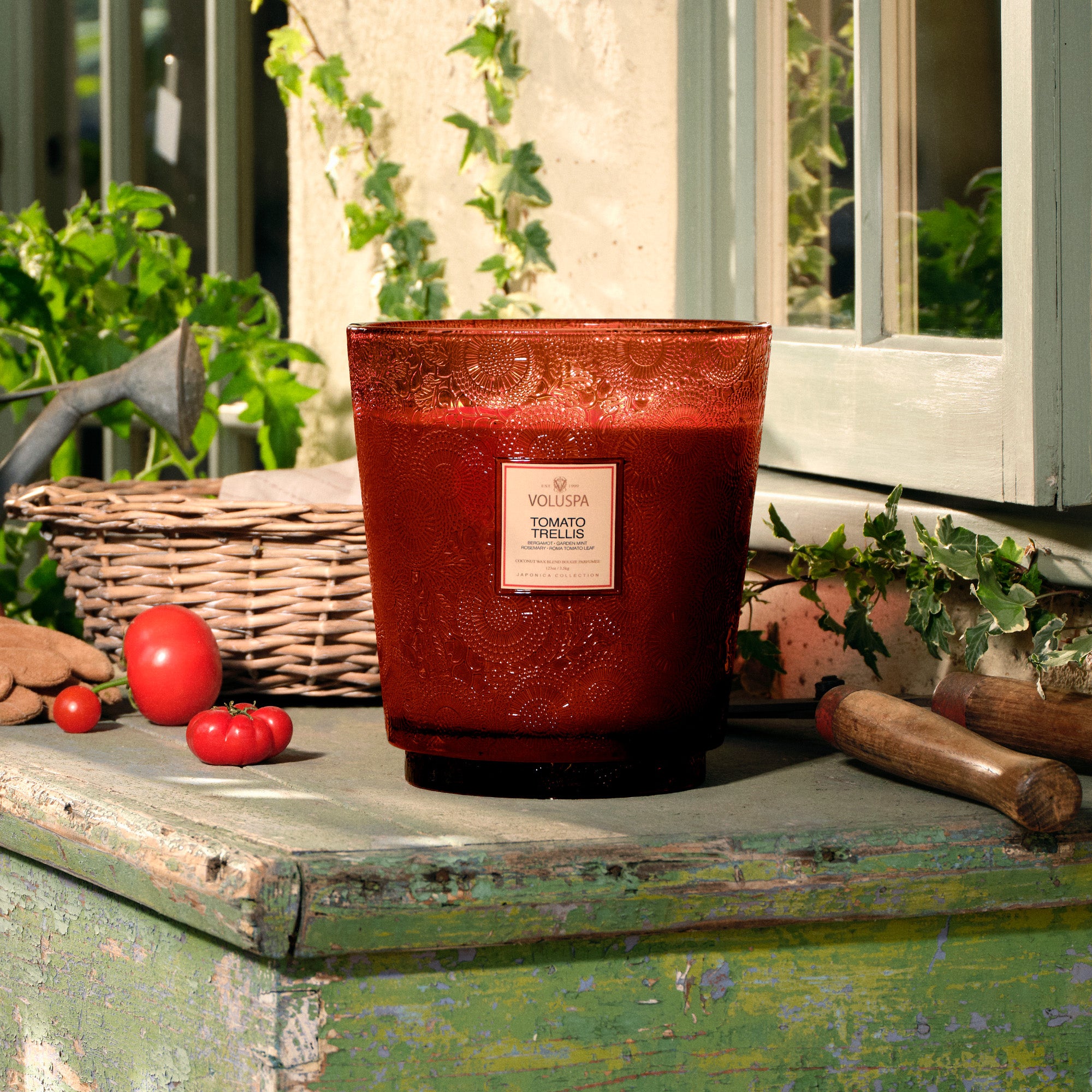 Voluspa - Tomato Trellis 5 Wick Hearth Candle
